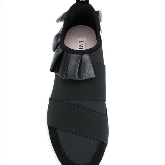 Emilio Pucci Ruffle Sneakers - Picture 2 of 4
